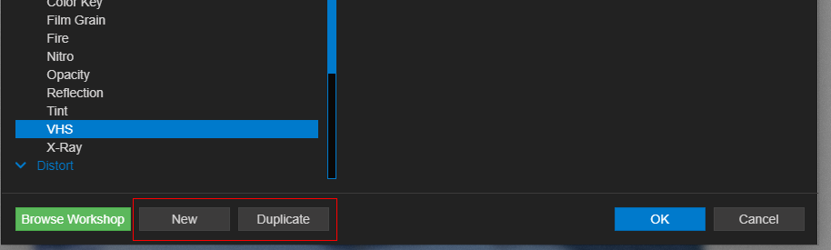Create Effect